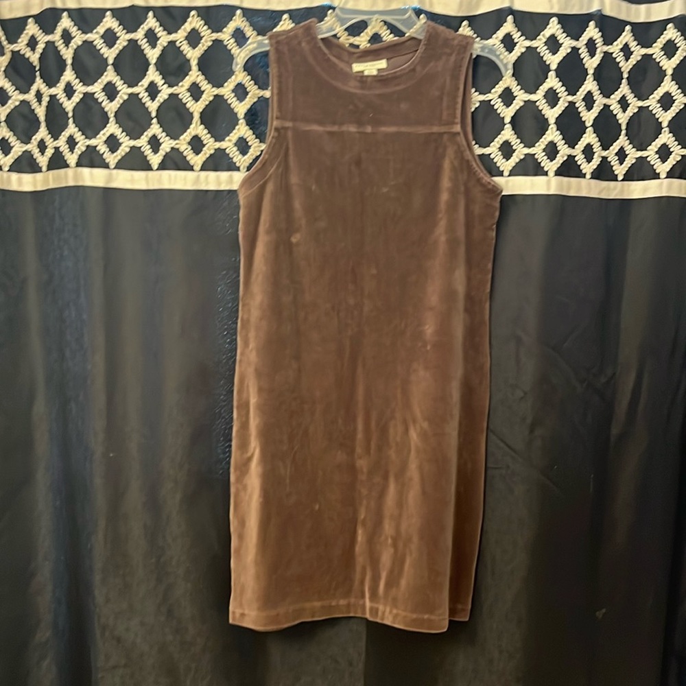 Vintage 90s stretch corduroy brown jumper